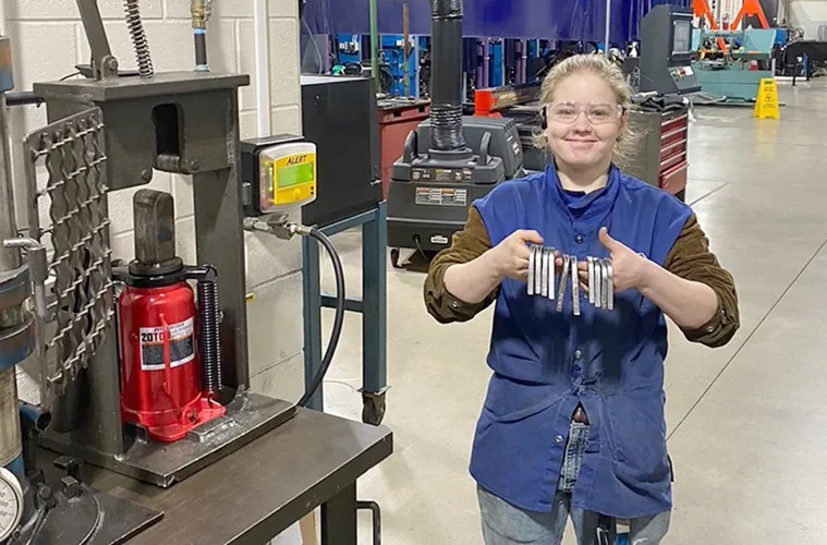 Bay College student earns five welding qualifications